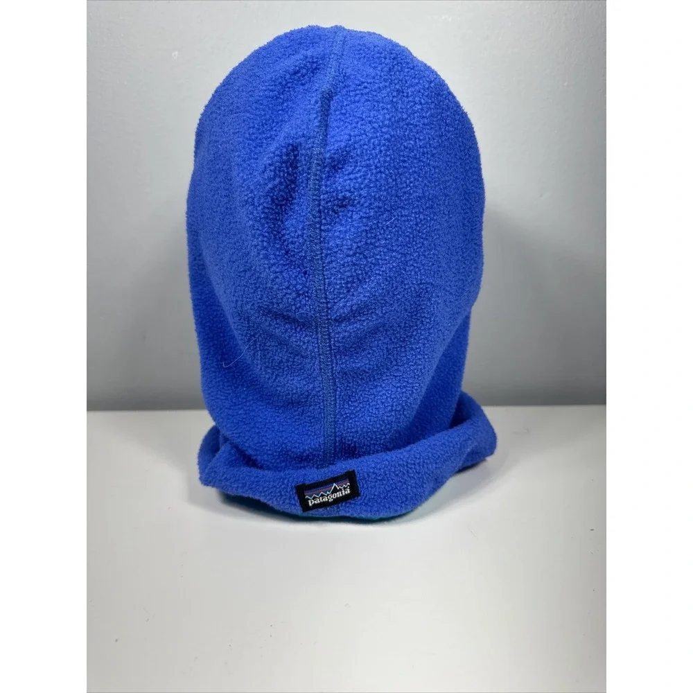 Vtg Patagonia Capilene Balaclava One Size Blue & Teal Face Warmer‎ Head Covering